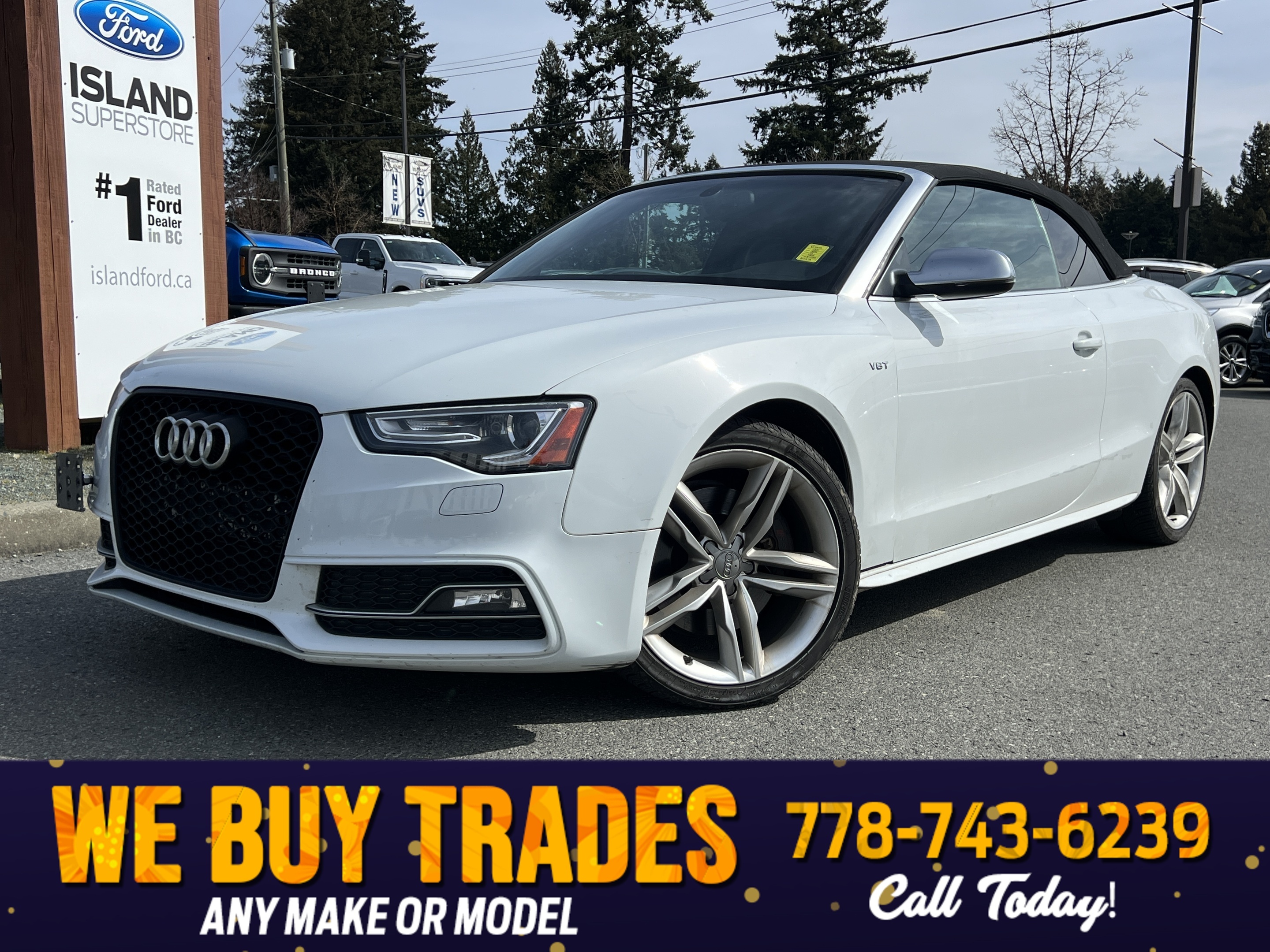 2015 Audi S5 3.0T quattro Technik Cabriolet AWD