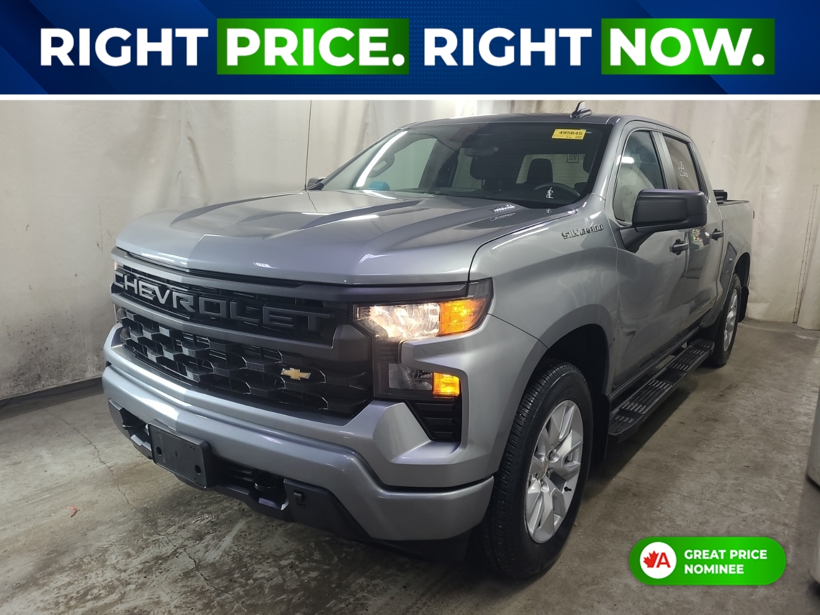 Chevrolet Silverado 1500 Custom Crew Cab 4WD 2025