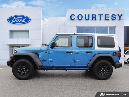 used 2024 Jeep Wrangler car, priced at $37,500