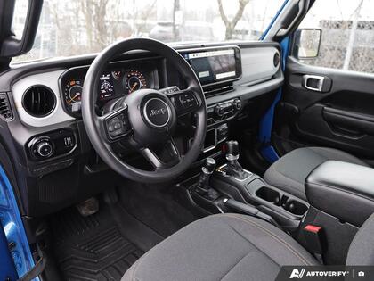 used 2024 Jeep Wrangler car, priced at $37,500