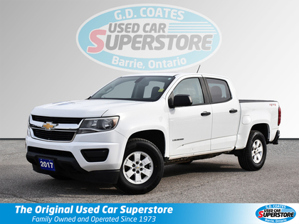 2017 Chevrolet Colorado Work Truck Crew Cab 4WD