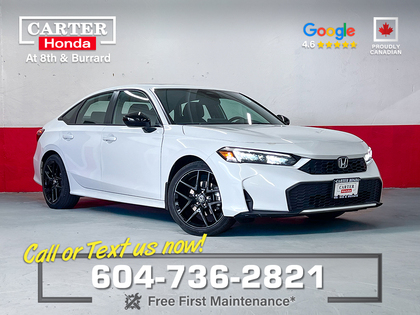 Honda Civic Hybrid Sport Sedan FWD 2025