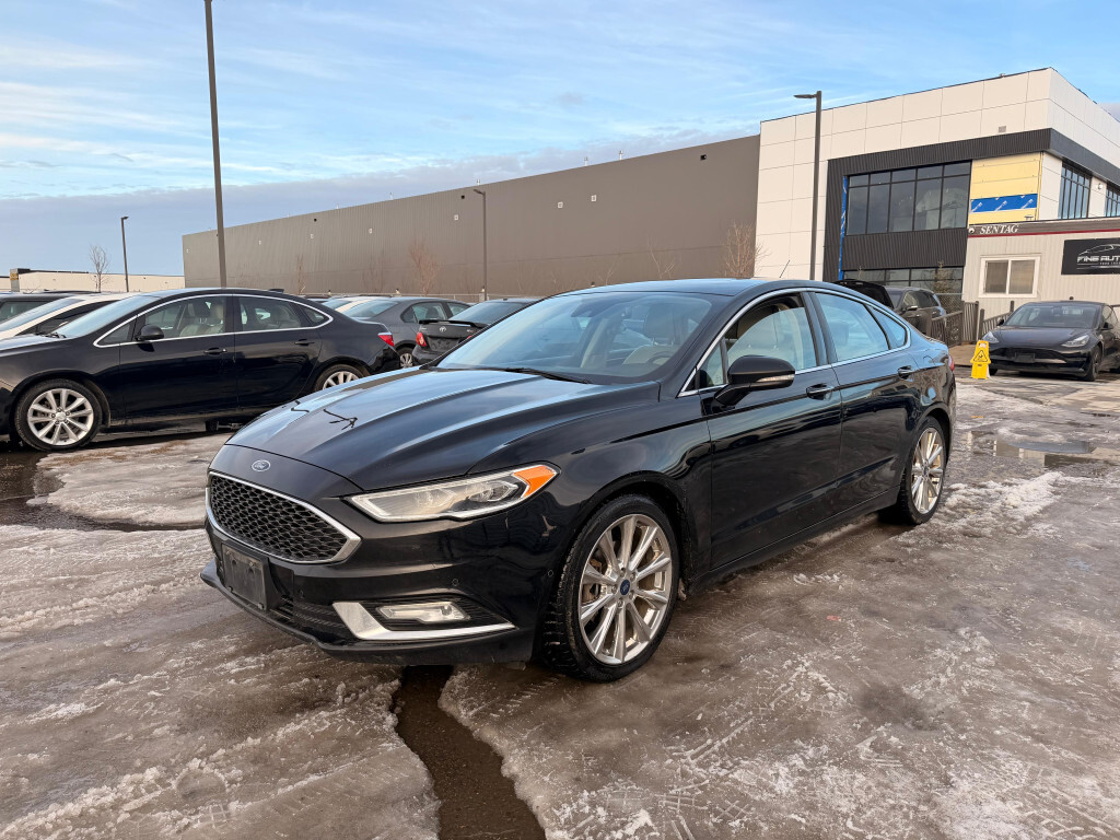 2017 Ford Fusion Platinum AWD : Fully Loaded No Reported Accident