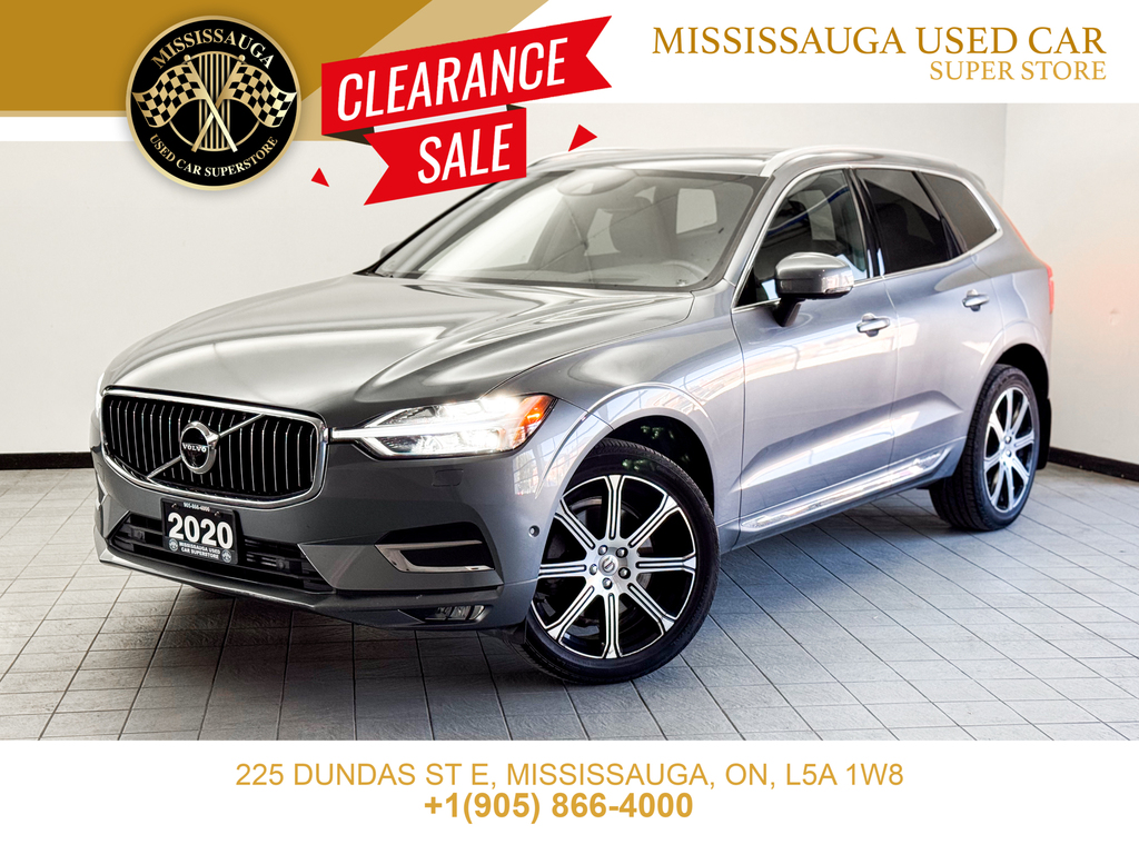 2020 Volvo XC60 T6 AWD| 2.0L | Leather Seats |  blind-spot warning