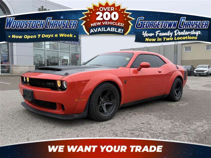 Dodge Challenger SRT Hellcat Redeye RWD