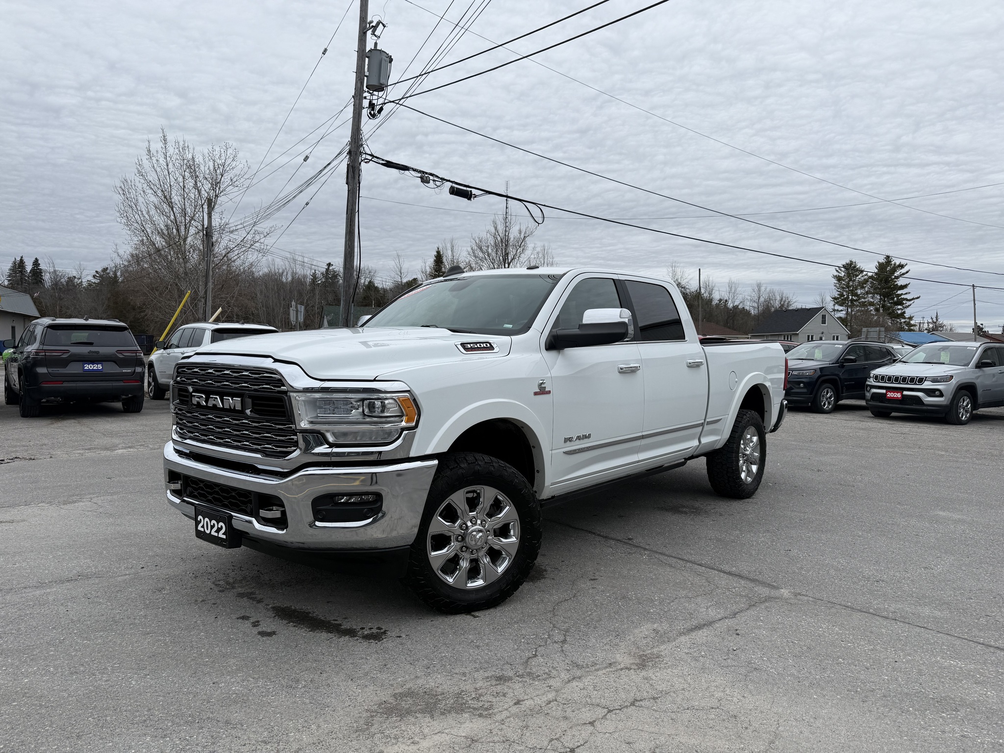 2022 RAM 3500 LIMITED CREW 4X4- HIGH OUTPUT CUMMINS & AISIN