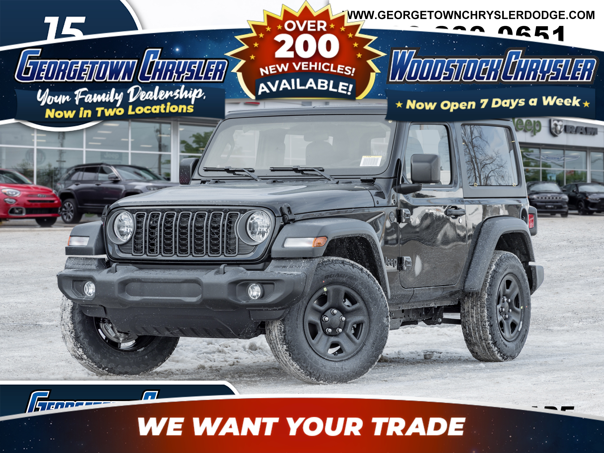 2026 Jeep Wrangler Sport 2-Door 4WD