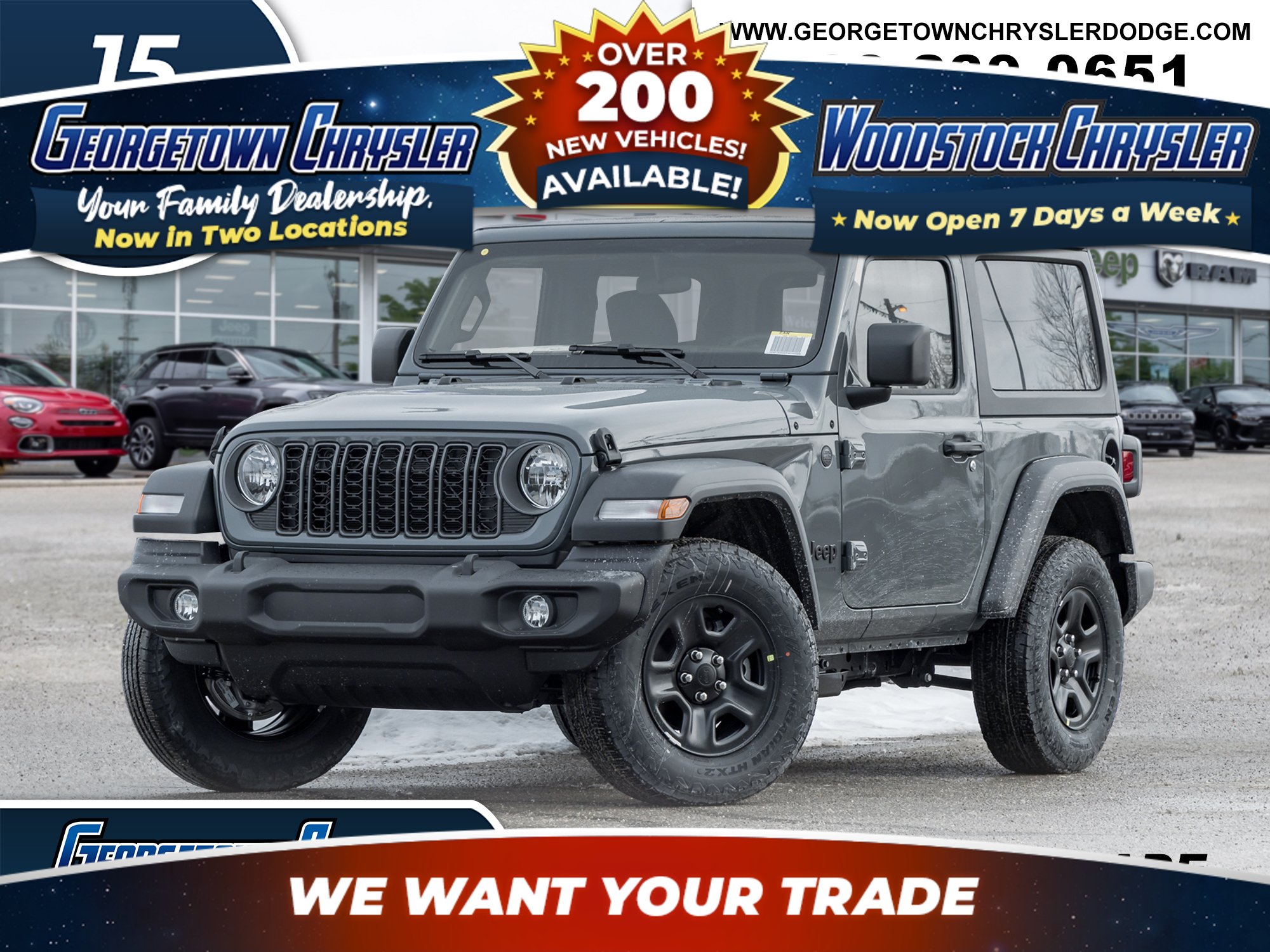 2026 Jeep Wrangler Sport 2-Door 4WD