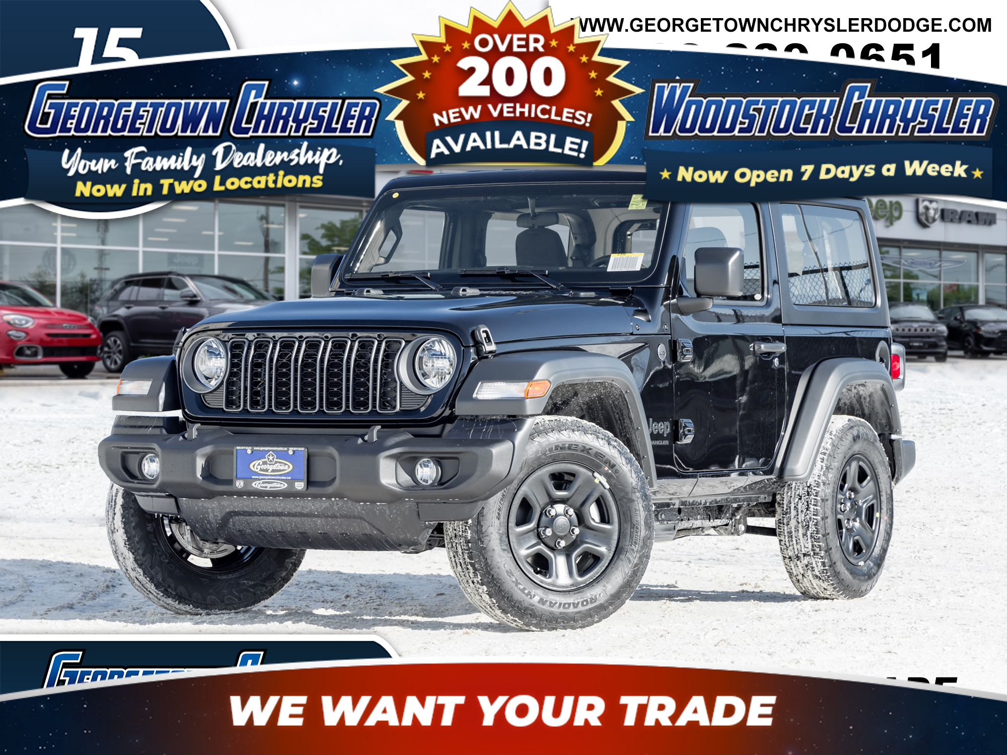 Jeep Wrangler Sport 2-Door 4WD 2026