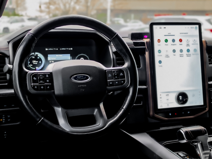 used 2023 Ford F-150 Lightning car, priced at $48,995