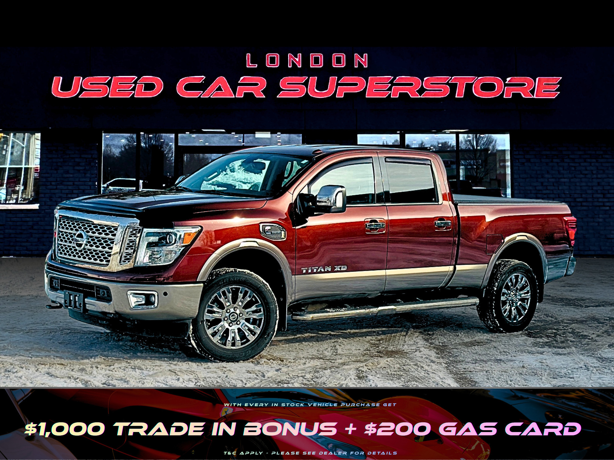 2016 Nissan Titan XD PRO-4X Crew Cab 4WD