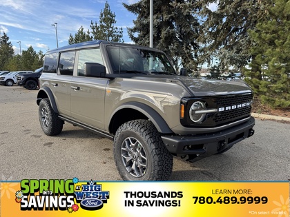 2025 Ford Bronco Badlands 4-Door 4WD