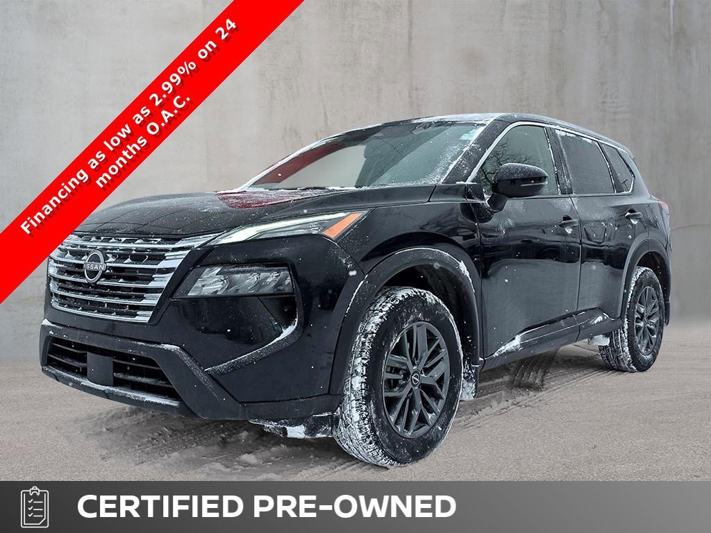 2024 Nissan Rogue S AWD | Android Auto | Apple Car Play | Heated Sea