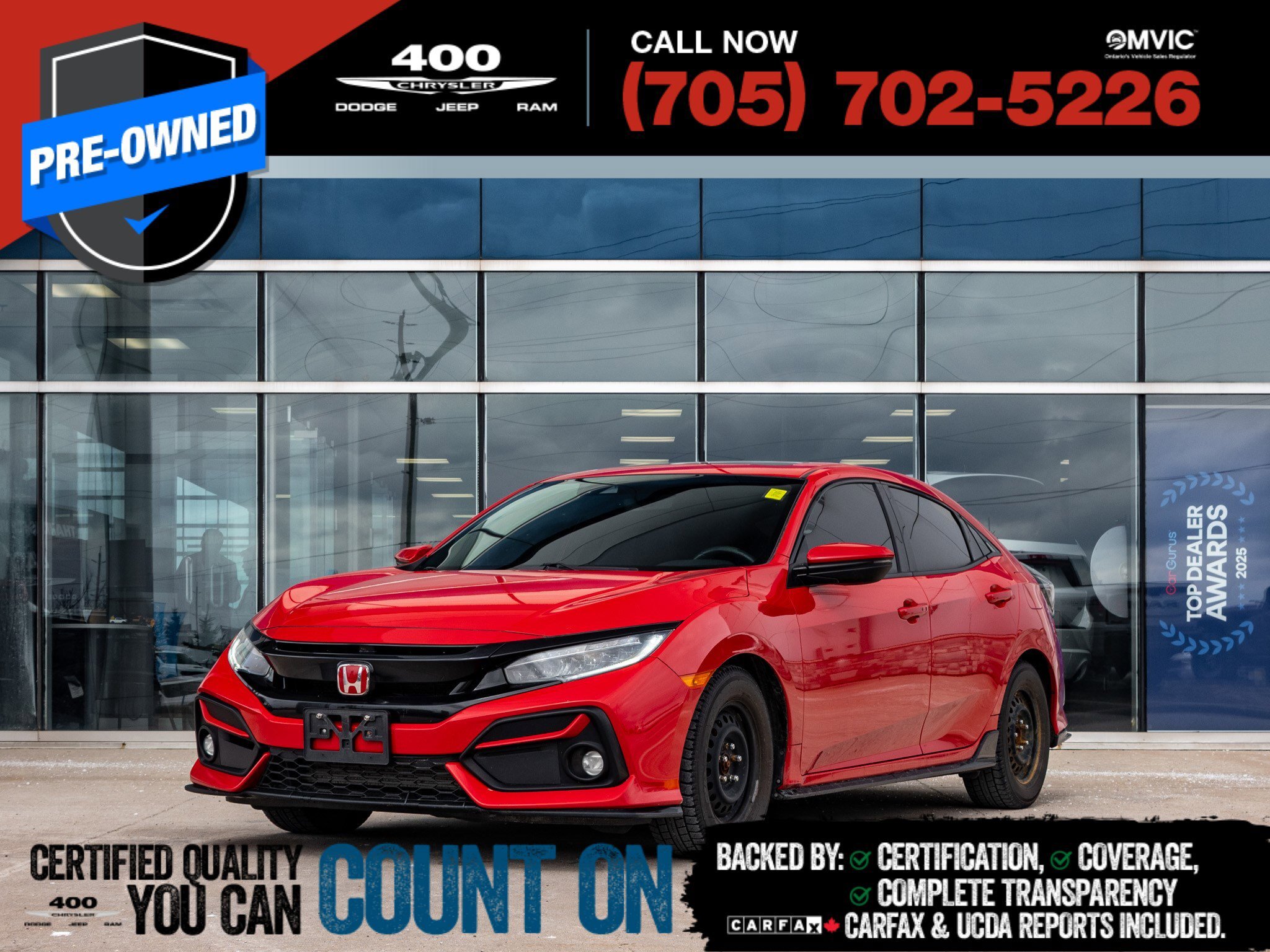2020 Honda Civic New & Used Chrysler, Dodge, Jeep Dealer Innisfil, ON