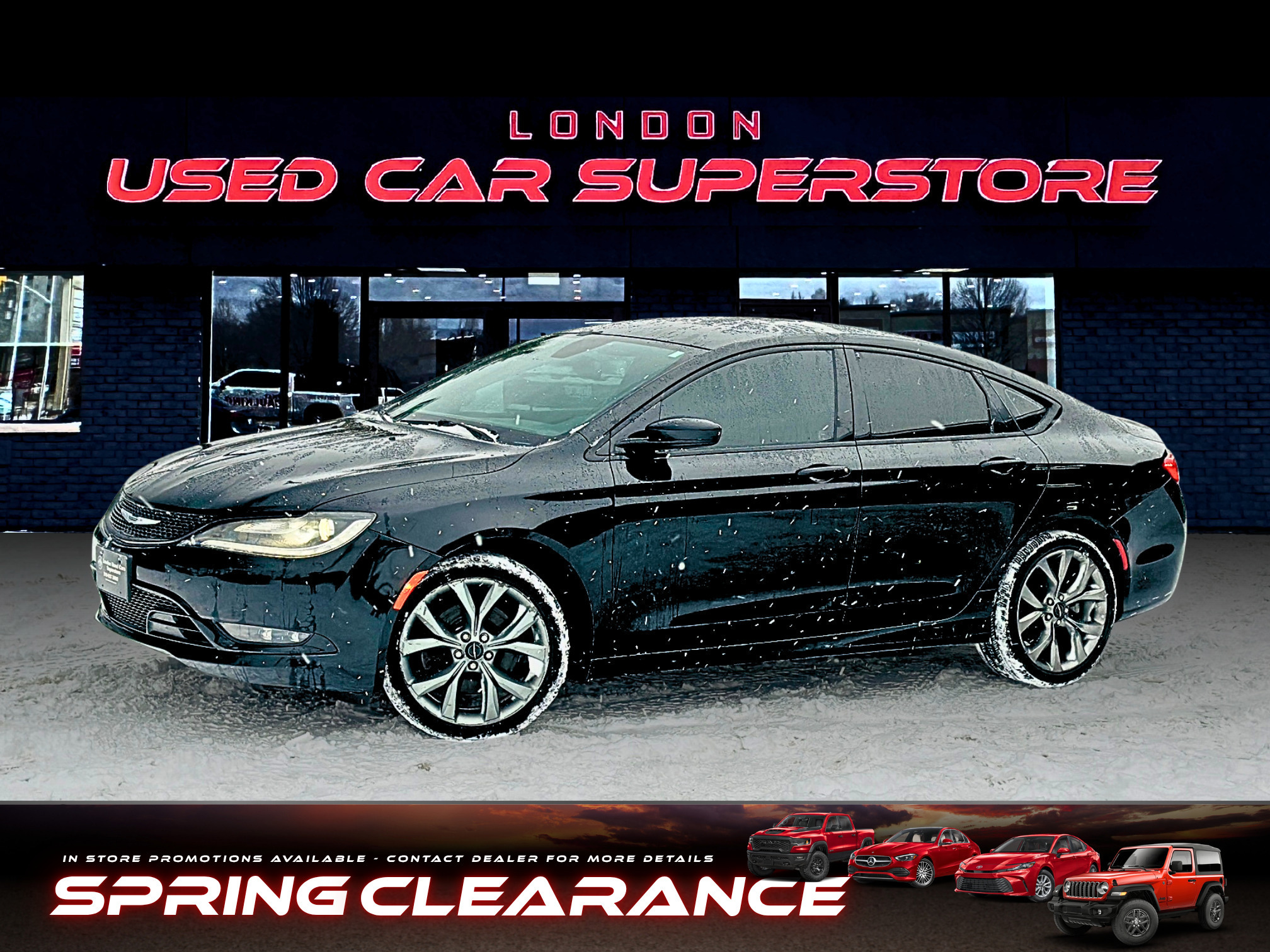 2016 Chrysler 200 S Sedan FWD