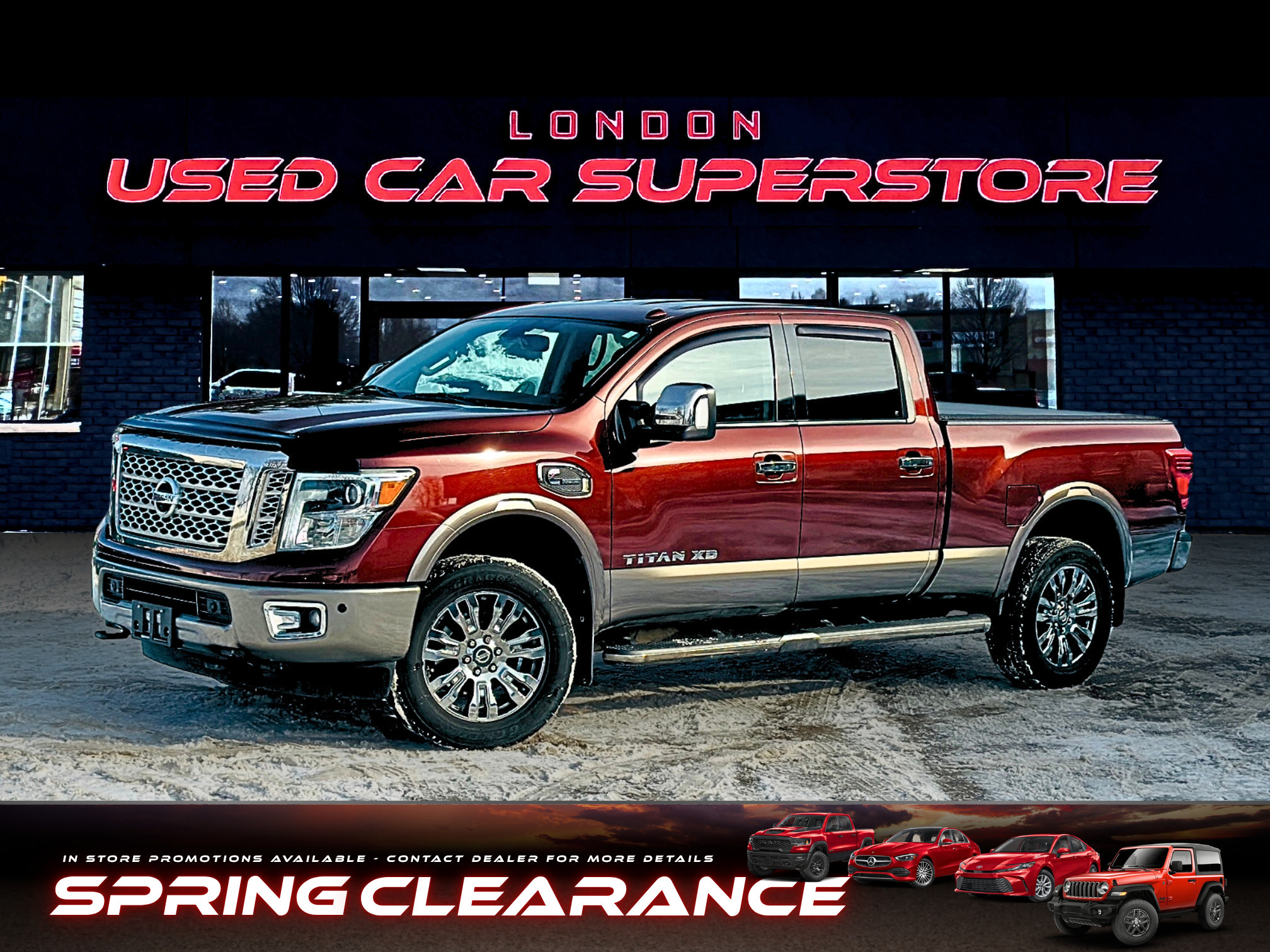 2016 Nissan Titan XD PRO-4X Crew Cab 4WD