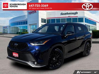 used 2023 Toyota Highlander car, priced at $45,995