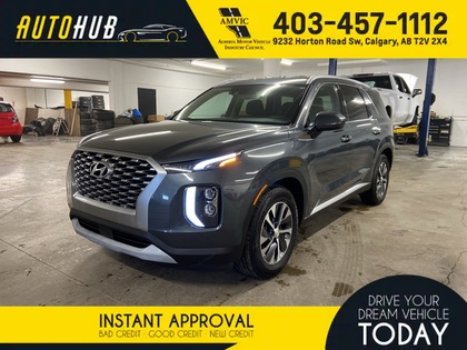 Gray 2021 Hyundai Palisade Essential FWD SUV / Crossover 8-Speed Automatic
