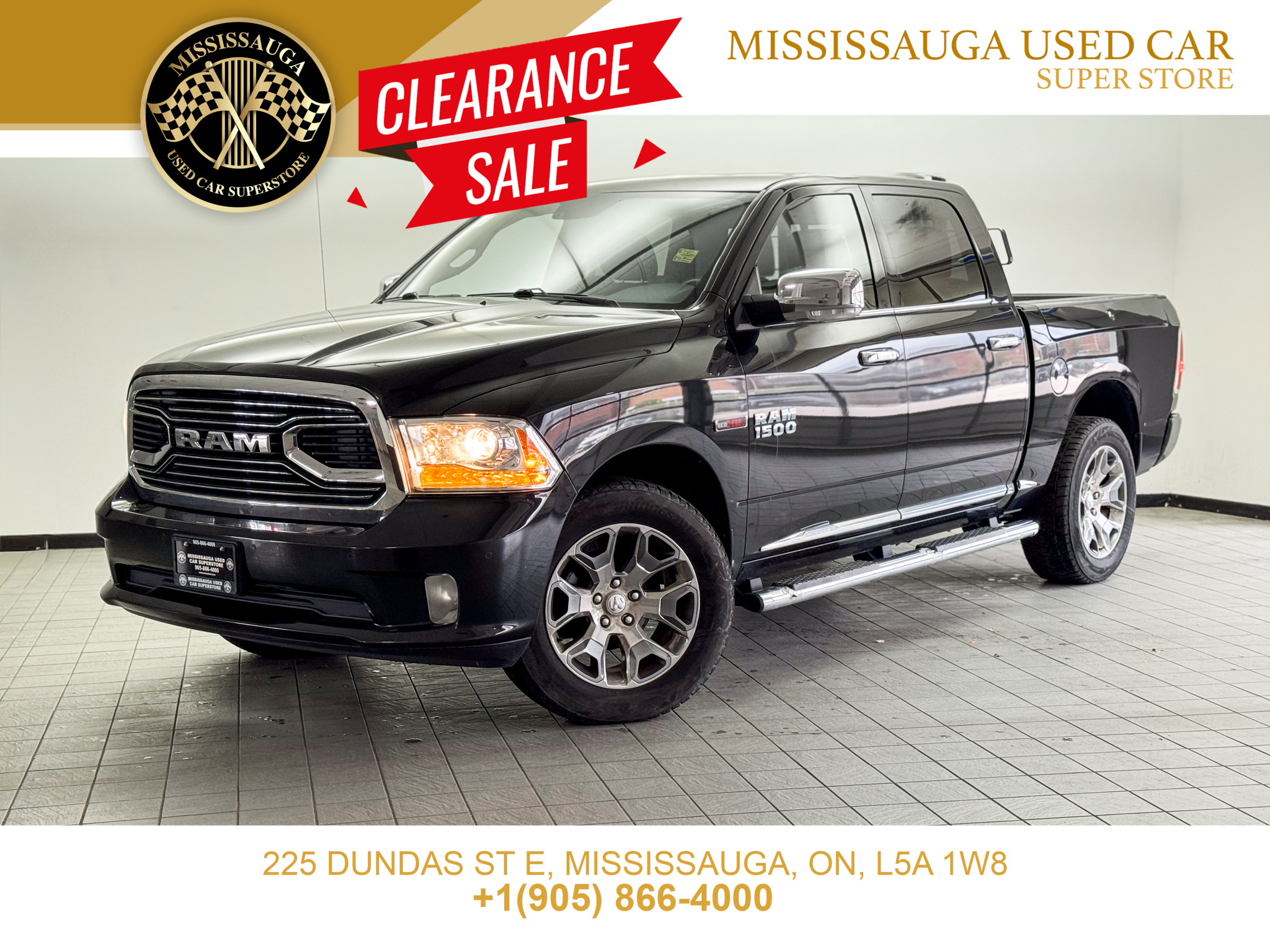 RAM 1500 Laramie Longhorn Crew Cab 4WD 2018
