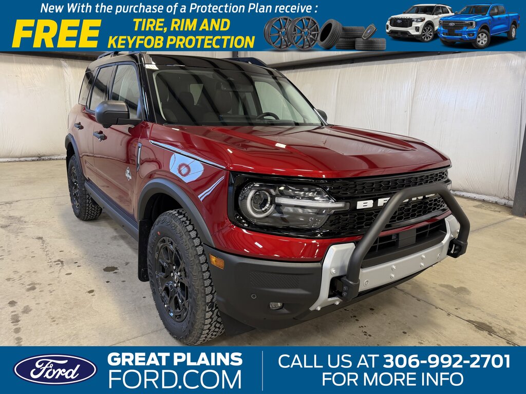 2025 Ford Bronco Sport Outer Banks | AWD | Power Moonroof | Back Up Camer