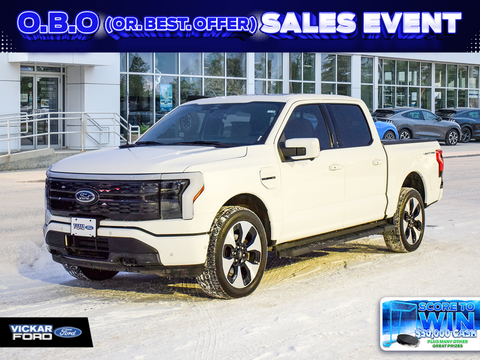 2022 Ford F-150 Lightning Platinum SuperCrew AWD