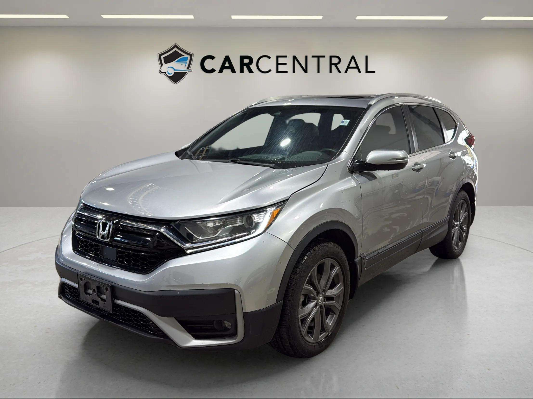 Silver 2020 Honda CR-V Sport AWD SUV / Crossover Continuously Variable Transmission