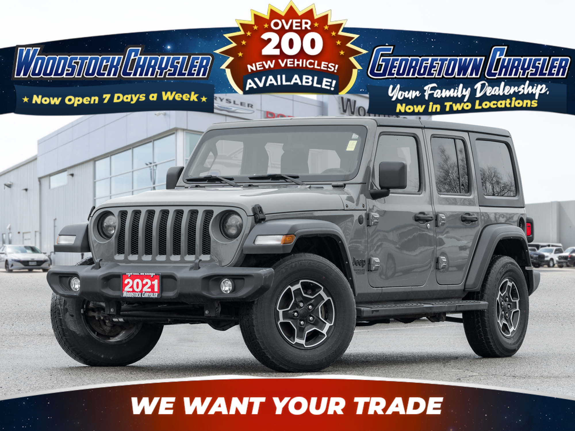 2021 Jeep Wrangler Unlimited Sport S 4WD