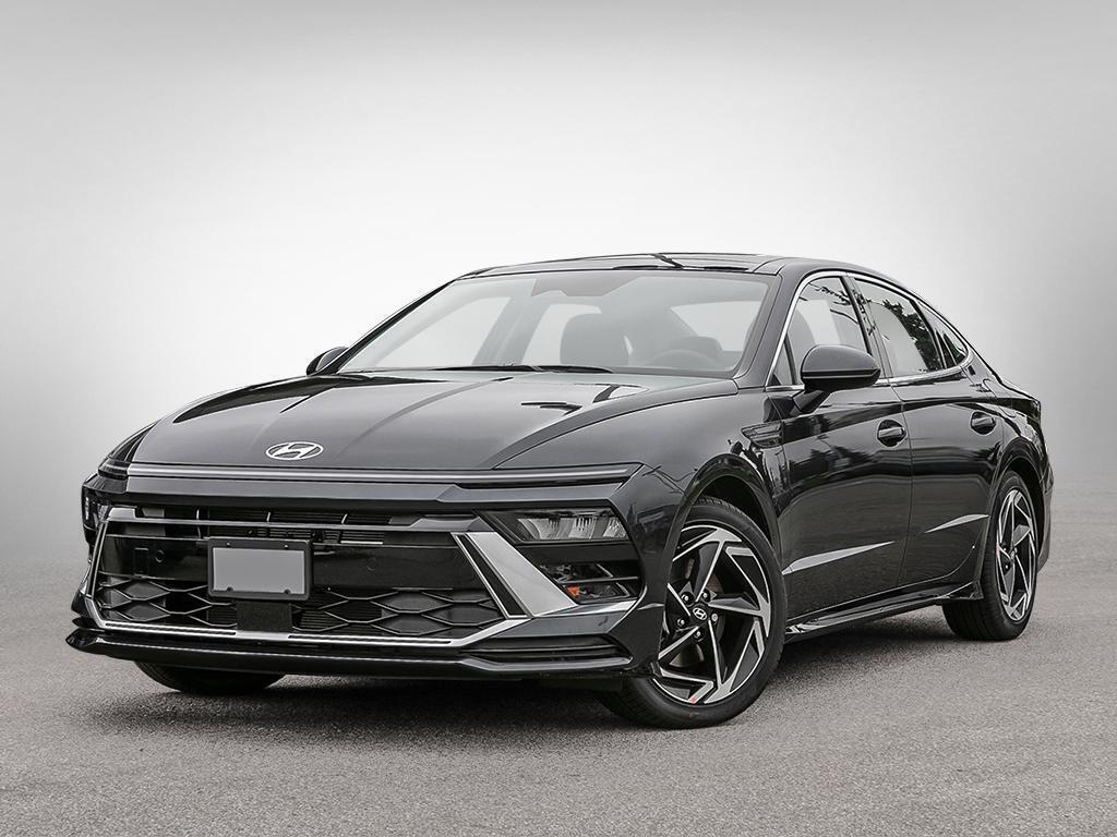 Black 2025 Hyundai Sonata Preferred Trend FWD Sedan Automatic