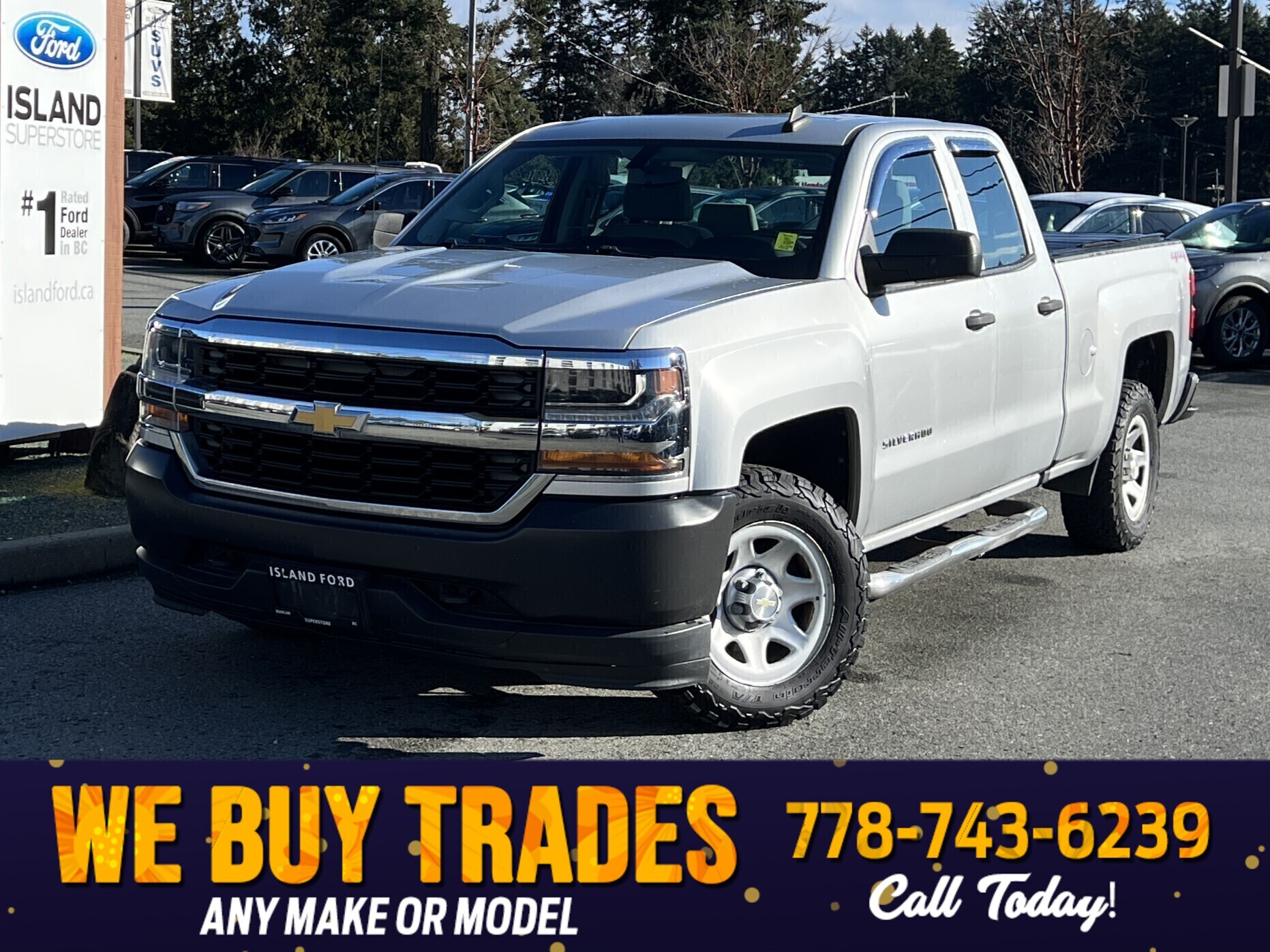 2016 Chevrolet Silverado 1500 Work Truck Double Cab 4WD