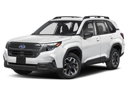 White 2026 Subaru Forester Convenience Crossover AWD SUV / Crossover Continuously Variable Transmission