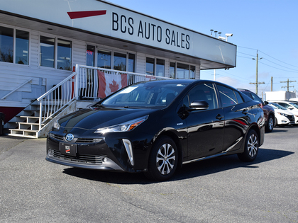Black 2020 Toyota Prius Technology AWD-e Hatchback Continuously Variable Transmission