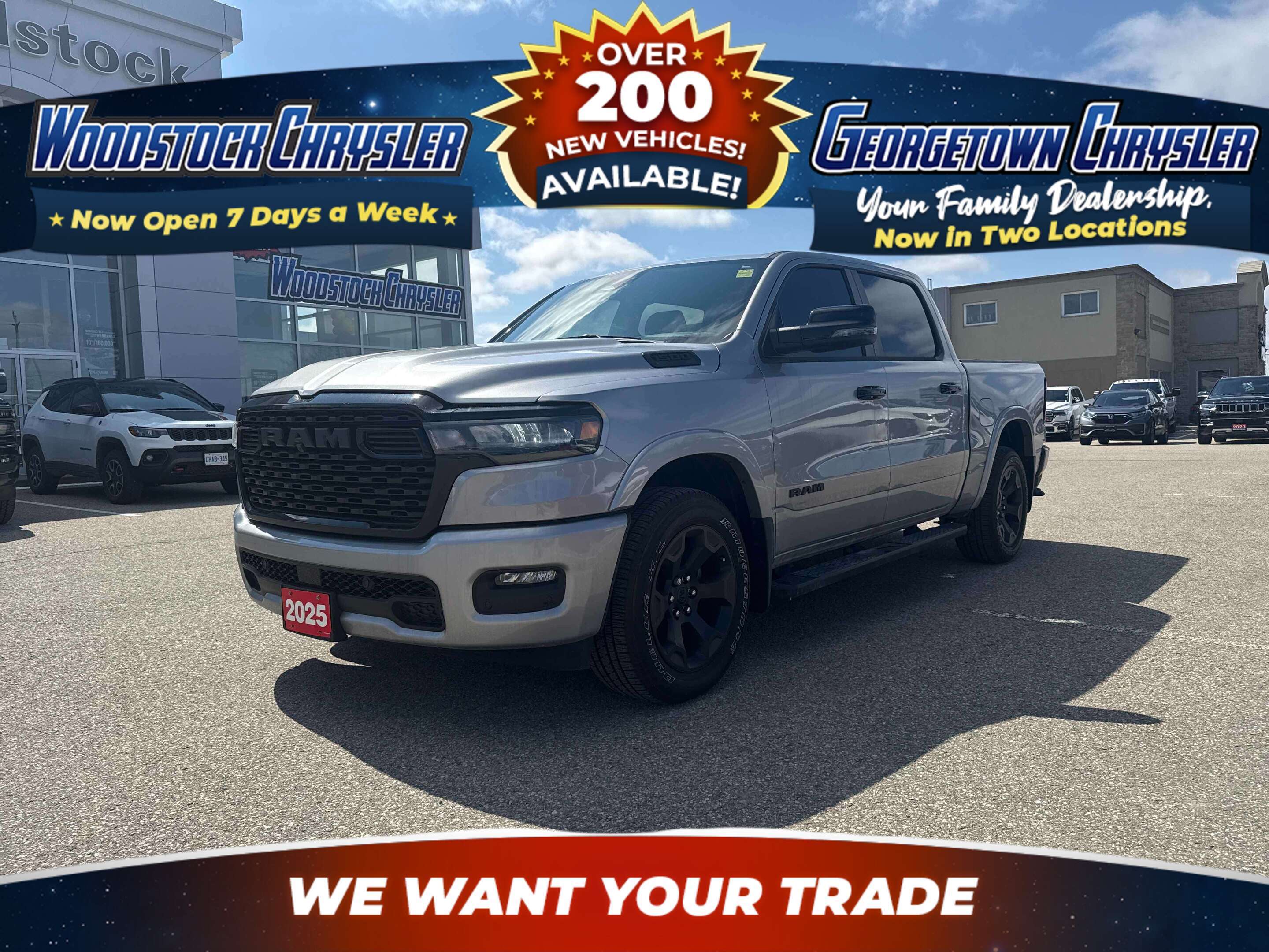2025 RAM 1500 Big Horn Crew Cab 4WD