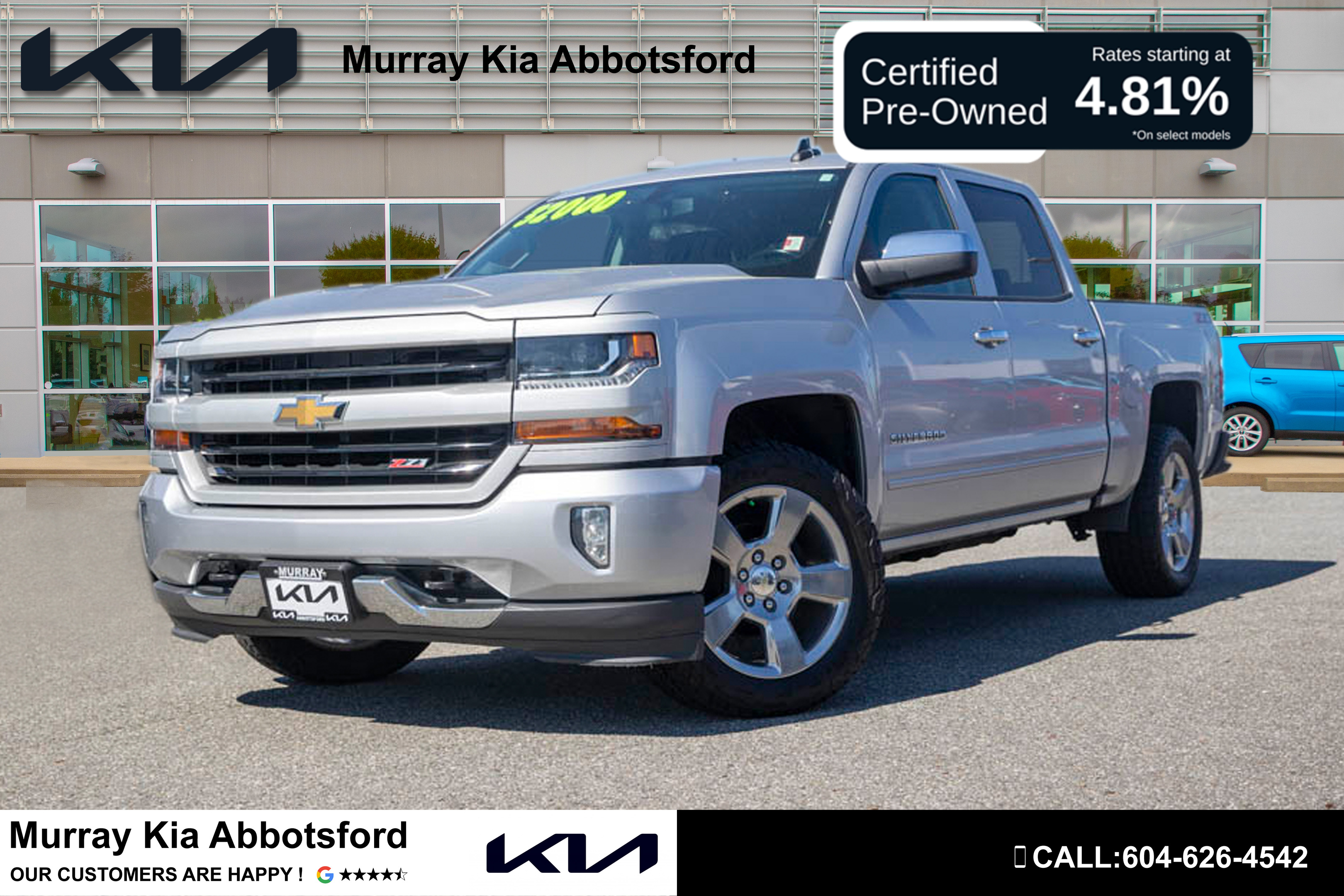 2018 Chevrolet Silverado 1500 LT Crew Cab 4WD