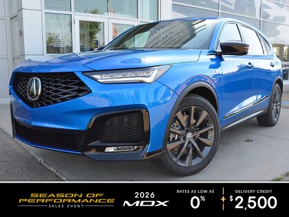 2026 Acura MDX SH-AWD with A-SPEC Package