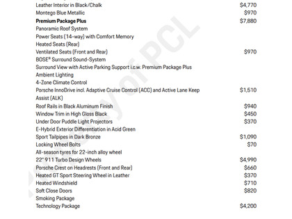 used 2024 Porsche Cayenne car, priced at $109,900