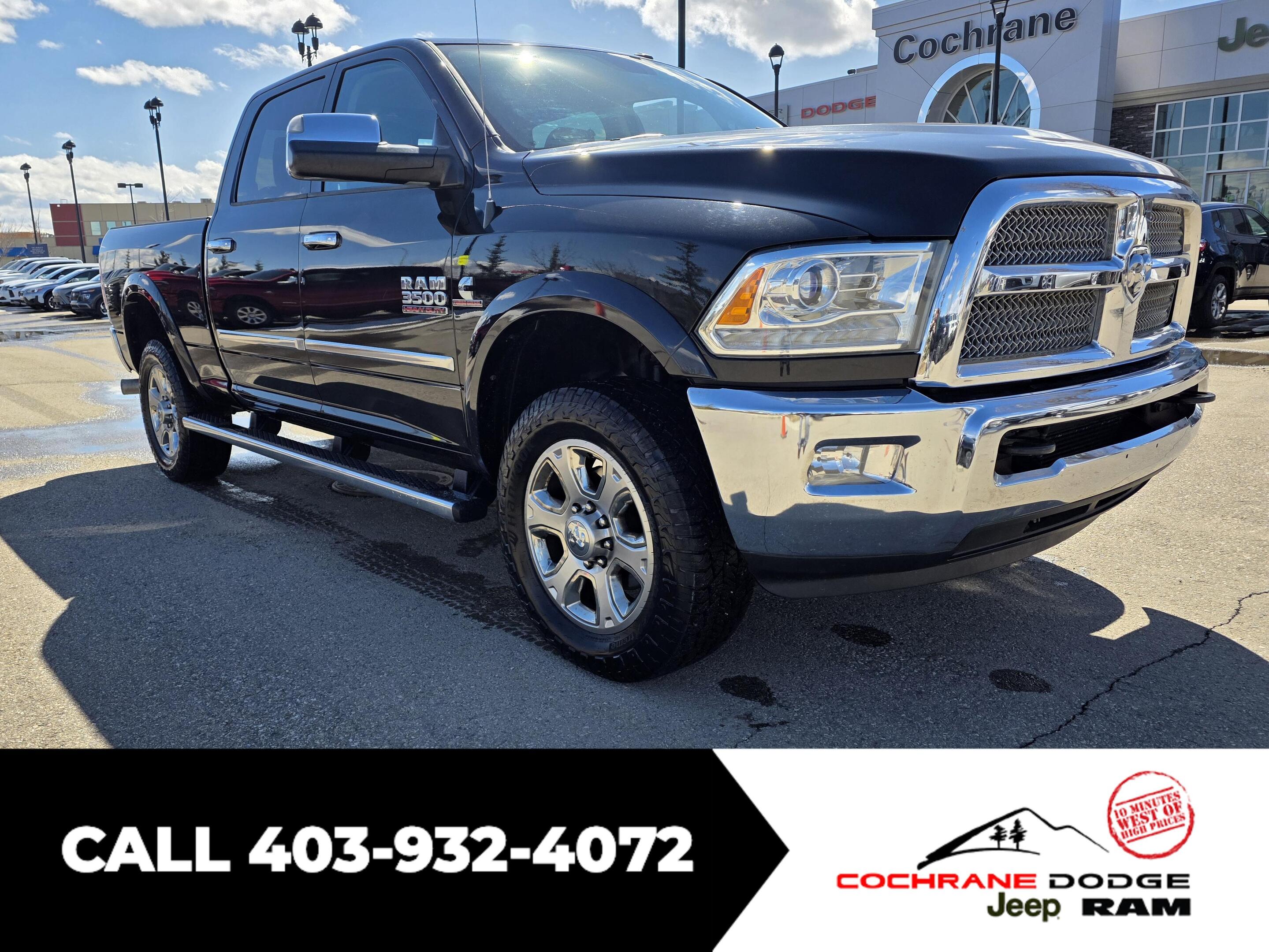 2015 RAM 3500 Laramie Limited Crew Cab 4WD