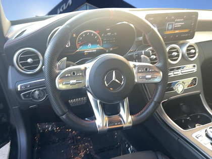 used 2022 Mercedes-Benz C43 AMG car, priced at $60,444