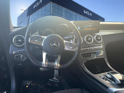 used 2022 Mercedes-Benz C43 AMG car, priced at $60,444