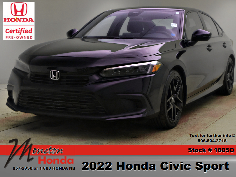 2022 Honda Civic Sport FWD