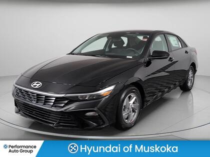 Black 2026 Hyundai Elantra Essential FWD Sedan Continuously Variable Transmission