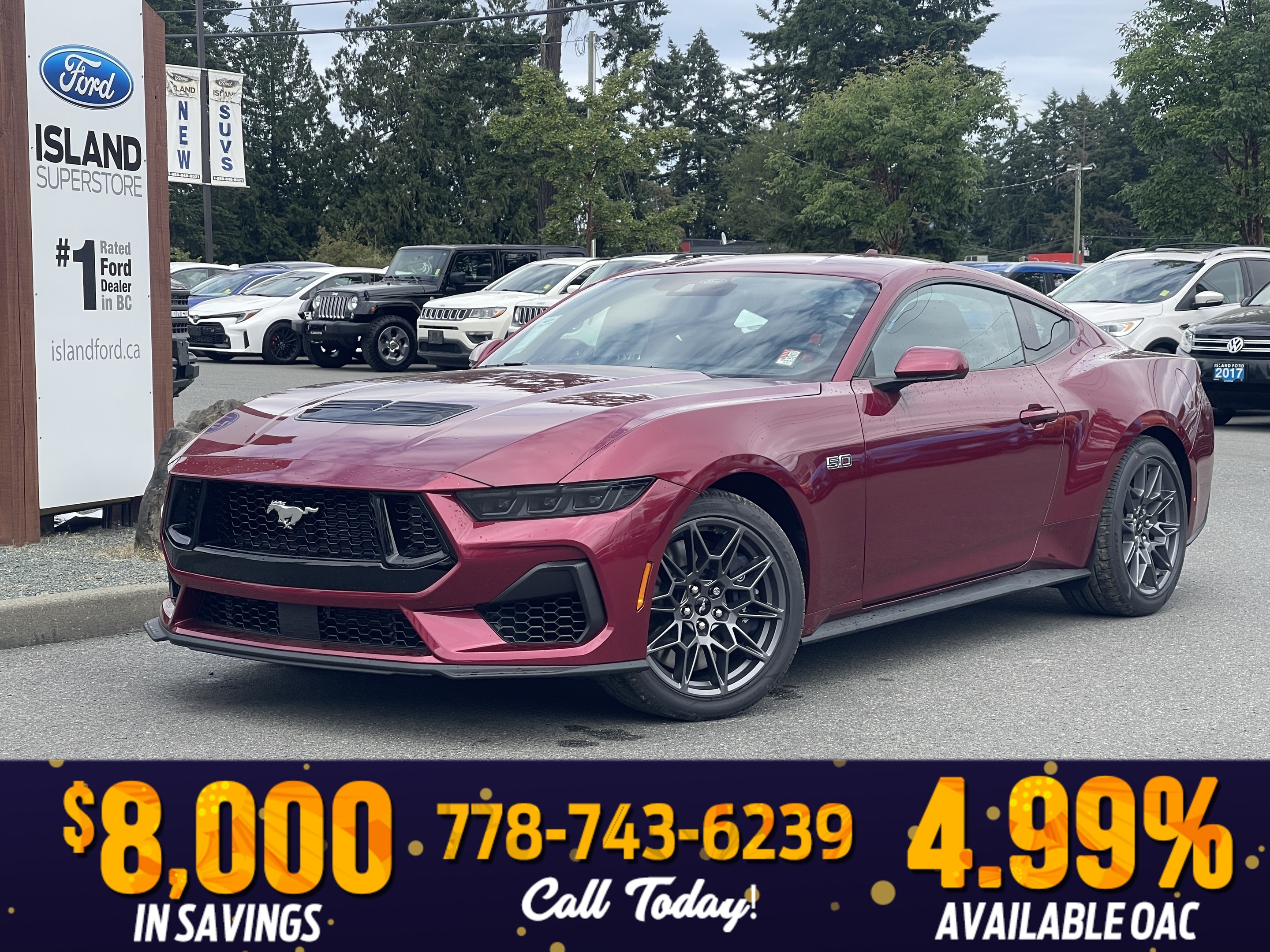 2025 Ford Mustang GT Premium Fastback RWD