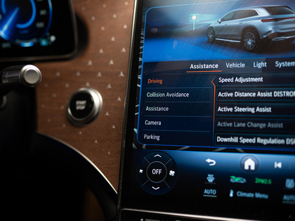 used 2023 Mercedes-Benz EQS car, priced at $62,900