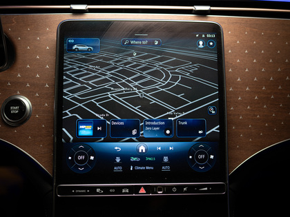 used 2023 Mercedes-Benz EQS car, priced at $62,900