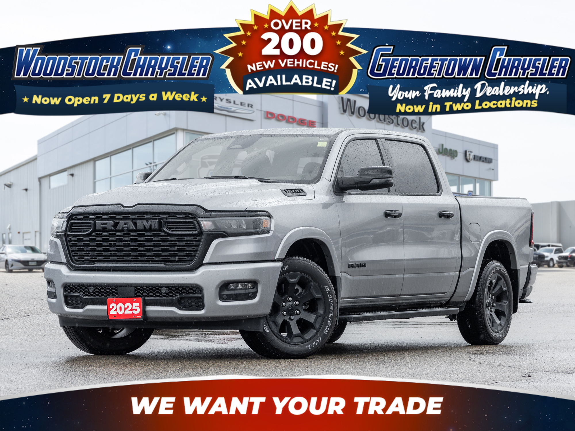 2025 RAM 1500 Big Horn Crew Cab 4WD