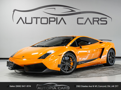2012 Lamborghini Gallardo LP 570-4 Superleggera Coupe AWD