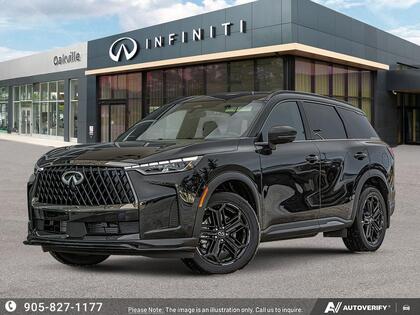 Black 2026 INFINITI QX60 Luxe AWD SUV / Crossover All-Wheel Drive 9-Speed Automatic