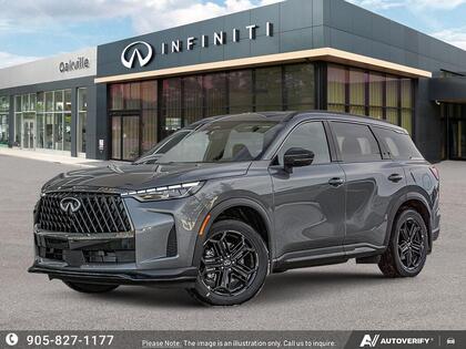 Gray 2026 INFINITI QX60 Luxe AWD SUV / Crossover All-Wheel Drive 9-Speed Automatic
