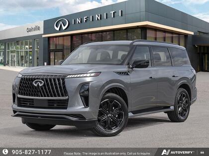 Silver 2026 INFINITI QX80 Sport AWD SUV / Crossover All-Wheel Drive 9-Speed Automatic