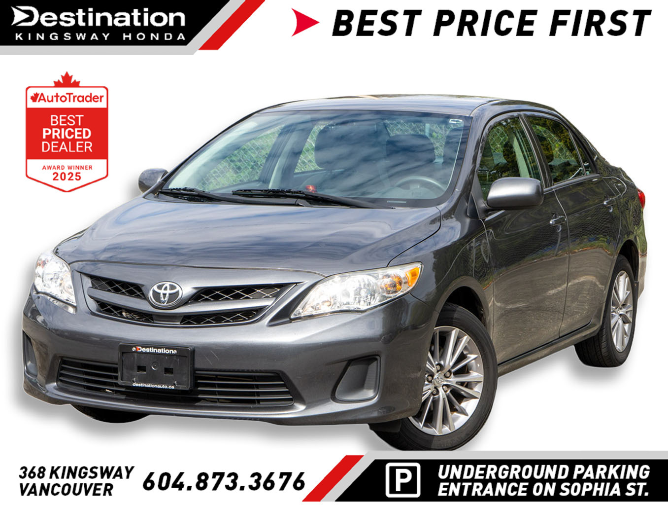 Toyota Corolla CE 2012