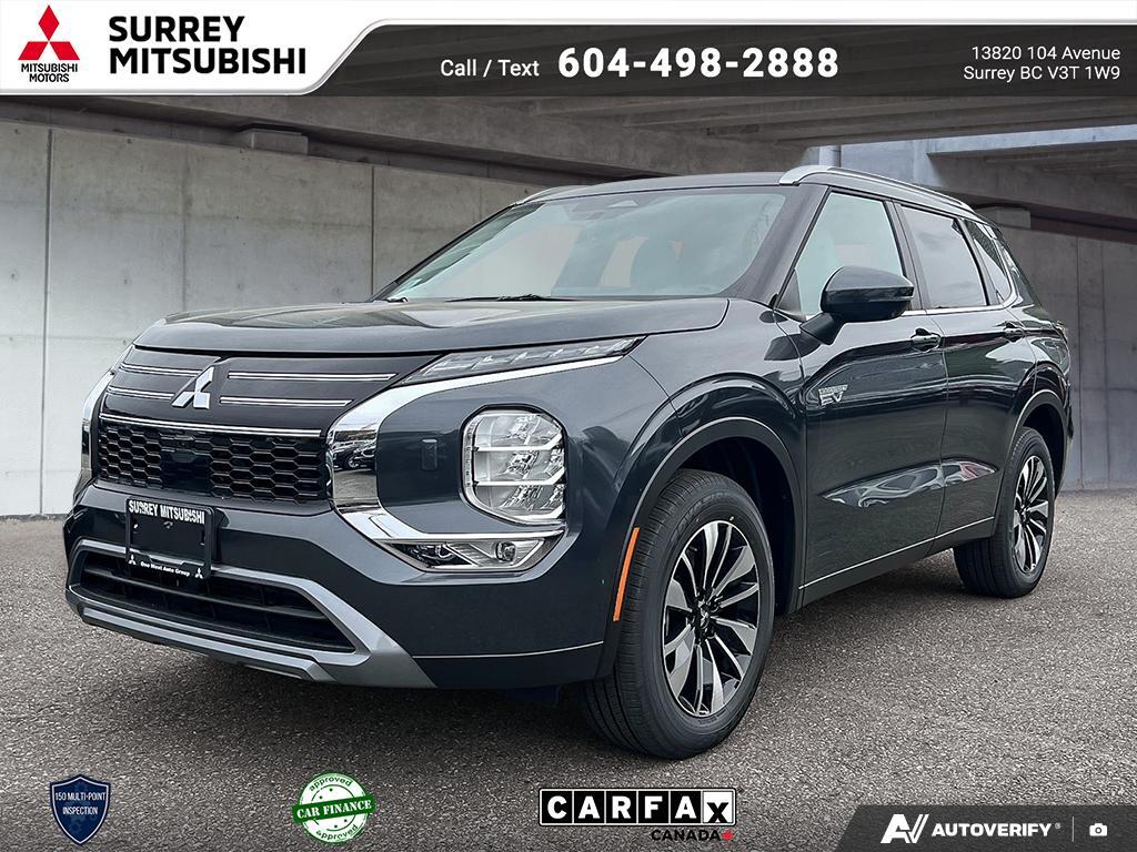 Gray 2026 Mitsubishi Outlander Hybrid Plug-in LE S-AWC SUV / Crossover 1-Speed Automatic